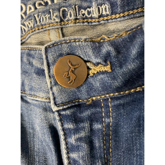 Resfeber New York Collection Skinny Jeans 4 Blue Distressed - Picture 5 of 5